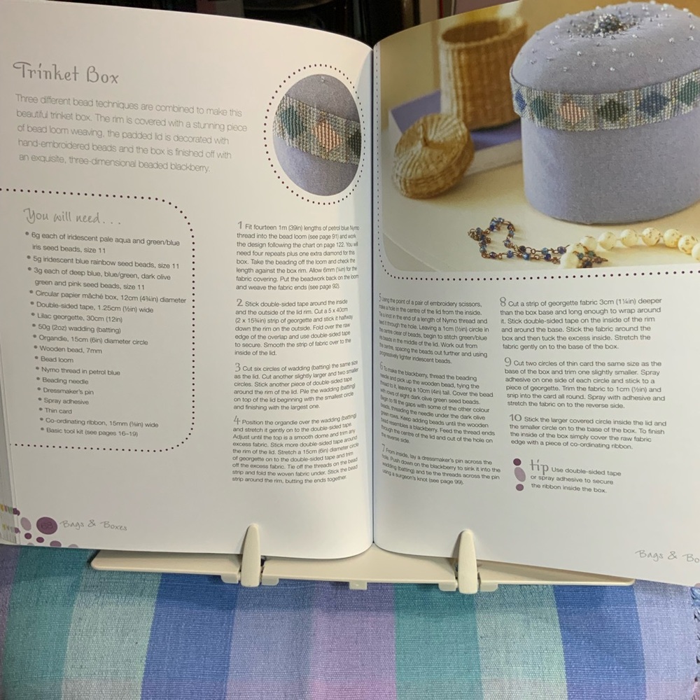 Book - Beaded Treasures By Dorothy Wood - Beaded Jewelry - Picture 11 of 16